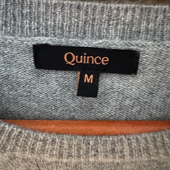 Quince Heather Gray Crewneck Sweater - Picture 3 of 8